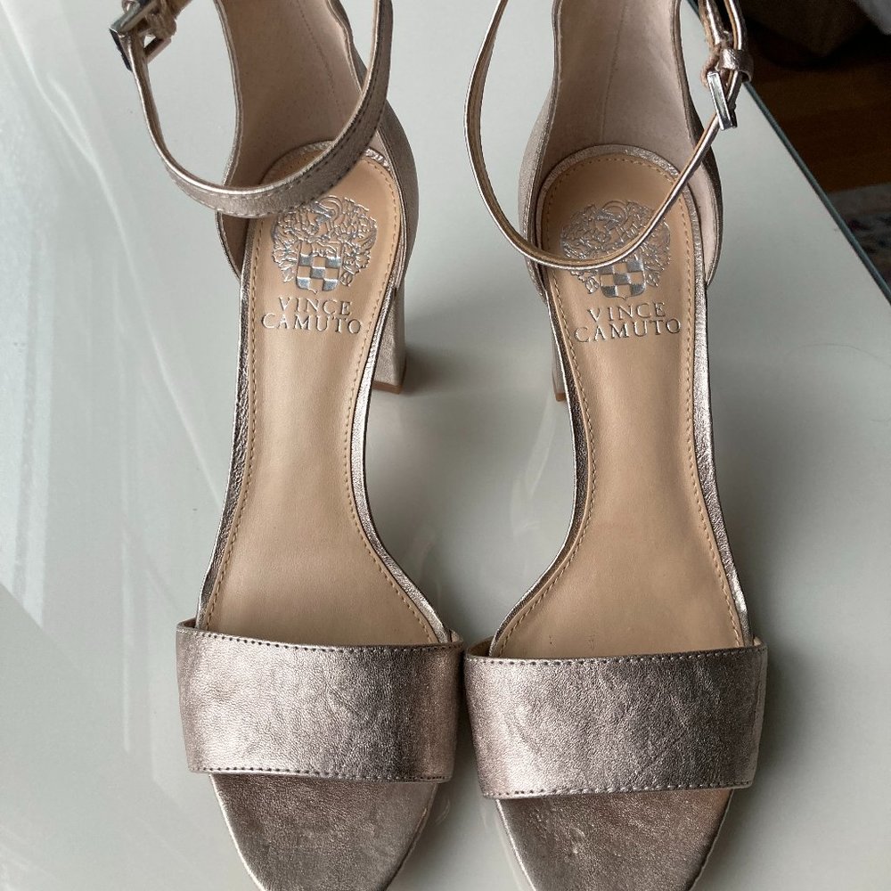 Vince Camuto Light Gold 7 1/2 Dress Sandal